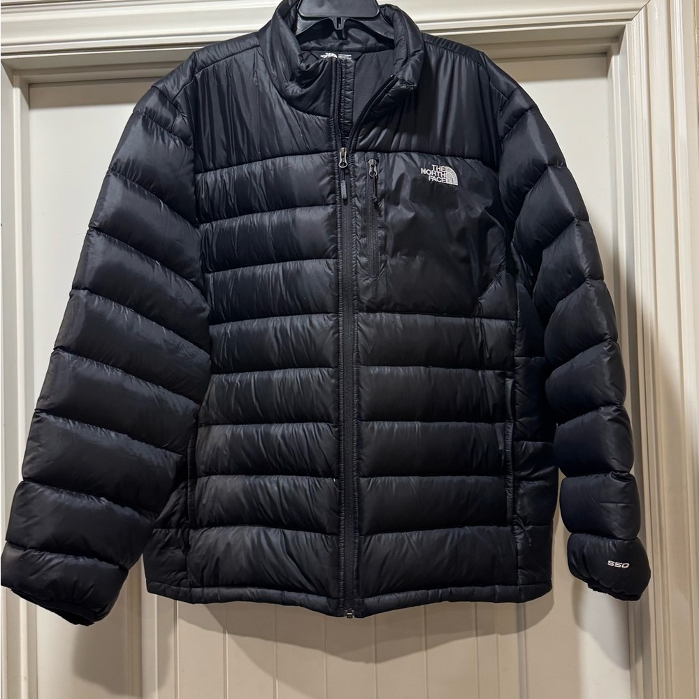 The North Face Men's Black Puffer Jacket 550